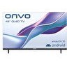 Resim Onvo 43VQ80F2FA 43'' 109 Ekran Uydu Alıcılı Full HD WhaleOS10 QLED TV 