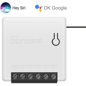 Resim Sonoff Mini Apple Homekit ve Google Home Uyumlu 1 Kanal Röle Wifi 