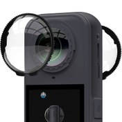 Resim Insta360 X5 için Döner Lens Koruyucu - Buğulanma, Tırmalama ve Kesilmeye Karşı Çözüm 
