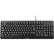 Resim Philips SPK6207 Kablolu Türkçe Q Klavye Siyah (Philips Türkiye Garantili) 