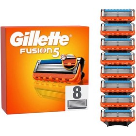 Resim Gillette Fusion Avantajlı Yedek Tıraş Bıçağı 8'li 
