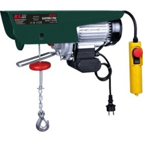 Resim PremiumPort Elektrikli Vinç, 125/250KG, 510W, Dayanıklı ve Yüksek Performanslı Ürün 