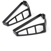 Resim Dianziye Bwm R1250gs F850gs/adv F750gs G310gs S1000xr 2019-2022 İçin Ön/son Sinyal Lambası Koruma Kapağı - Aluminyum, Siyah, 80g 