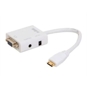 Resim S-Link Sl-Mhvs15 Mini Hdmi Dan Vga+Audio Çevirici 