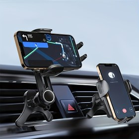 Resim LRBH Araba Havalandırma Telefon Tutucu, [Asla Havalandırmayı Engellemez, Klimanın Konforunu Keyfini Çıkarın] Eller Serbest Evrensel Uzatma Klipsi Hava Telefonu Tutucusu Tüm Telefonlar için Uygun iPhone Daha Fazlası 