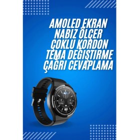 Resim Eldenör 2025 Model Yeni Nesil Gps Uyumlu Uyku Takibi ve Sağlık Takibi Spor Modları 