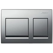Resim Geberit Alpha35 Kumanda Kapağı Çift Basmalı, Parlak Krom - 115.045.21.5 