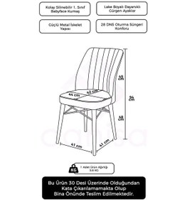 Resim Canisa Nuna Serisi 1 Adet Siyah Mutfak Sandalyesi Babyface Kumaş Siyah Gürgen Ayaklı Sandalye Bej 