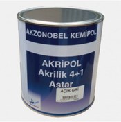 Resim AKZO NOBEL Akripol Akrilik 4+1 Astar Açık Gri 2,5 Lt 
