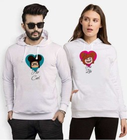 Resim Tshirthane Carl Ellie Sevgili Kombinleri Kapüşonlu Kombini 