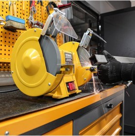 Resim Rtrmax Rtm420a Zımpara Taş Motoru 200 Mm 400 Watt 