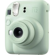 Resim Fujifilm Instax Mini 12 Yeşil Fotoğraf Makinesi ve 96'lı Laporta Albüm Seti 