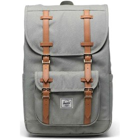 Resim Herschel Little America Mid Backpack Sırt Çantası 11391 Seagrass/white Stitch 