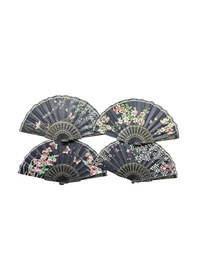 Resim Plastik Kumaş Yelpaze 12 Li Karışık Ob-052 