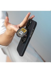 Resim Youngkit Telefon Ve Tabletler İçin Magnetik Stand Siyah - Turuncu 