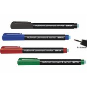 Resim Gıpta Asetat Kalemi Permanent Marker S Seri Siyah F1540 