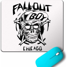 Resim Kendim Seçtim Fall Out Boy Logo Chicago Mouse Pad 