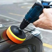Resim 6 Adet Araba Parlatma Kiti, 3/4 İnç Yumuşak Yün Ped, Parlatma Ve Parlatma Diski, Çizik Giderme Aracı, Kablosuz Elektrikli Matkap Aksesuarı, Ev İyileştirme Aracı Se 