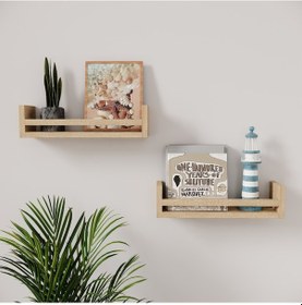 Resim Rosepal Mobilya Micro Dekoratif Lefkas 2'li raf 