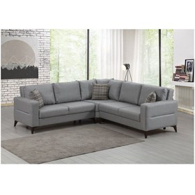 Resim Minar Kristal 2+köşe+2' Li Köşe Takımı Açık Gri 