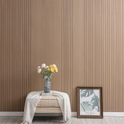 Resim Modern Avrupa Tarzı Kendinden Yapışkanlı Duvar Kağıdı Rulosu, 39.98 cm x 3.0 metre, Oturma Odası, Yatak Odası veya Çalışma İçin Koyu Ahşap Desenli Vinil Kontak Kağıt - Kolay Ev Yenileme, Sıcak ve Davetkar Estetik, Salon ve Yatak Odası Dekoru için Duvar Kağıdı, Şık Duvar Süslemesi 