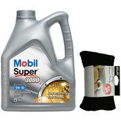 Resim Mobil Super 3000 X1 Formula FE 5W-30 Tam Sentetik Motor Yağı 4 L + Gojo Boyun Yastığı 