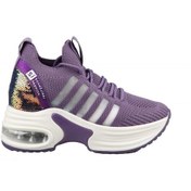 Resim Guja 23y300 Dolgu Topuk Mor Kadın Sneakers 001 