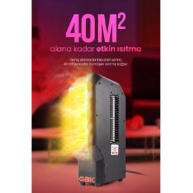 Resim Fanlı Isıtıcı 3400W Ev, atölye, ofis, prefabrik yapı için uygun 