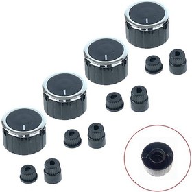Resim Altus Uyumlu Düğme 4 Lü Takımı Ankastre Set Üstü Ocak Düğmesi - 551841841 