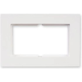 Resim Günsan Eqona Fildişi Ikili Priz Çerçeve 