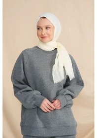 Resim Aminenesil Modakaşmir Bambu Kraş Şal Ekru Renk 