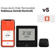 Resim Cosa Oda Termostatı Kablosuz Kombi Kontrolü V5 