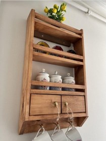 Resim Mashotrend Protexli Koyu Terek - Dekoratif Mutfak Rafı - Dekorati 