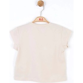 Resim Nk Kids 36507-ZEYTİN Bluz Krem 4/8 