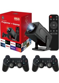 Resim Lobo Taşınabilir Game Projektör Full Hd 1080p 4k Hy320 Projeksiyon 