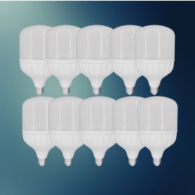 Resim Huzur Elektrik Chn 10'lu Paket 40w Büyük Boy 6500K Beyaz Işık E27 Led Tasarruflu Ampül 