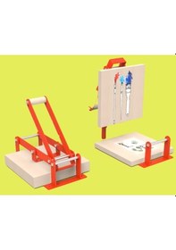 Resim Manuel Basınçlı Resim Ve Gravür El Baskı Presi 