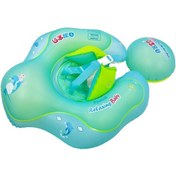 Resim Geeksen Bebekler İçin Güvenli Ve Eğlenceli Şişme Yüzme Simidi - 6-30 Aylık Çocuklar İçin Yeşil 