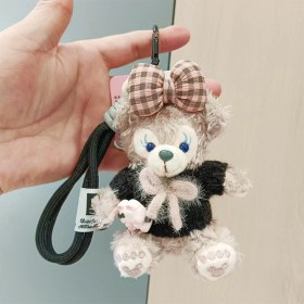 Resim OEMG 1 Adet Karikatür Çanta Çekicilik Anahtarlık Sevimli Iyi Şanslar Hediye Peluş Oyuncaklar Bebekler (Yurt Dışından) 