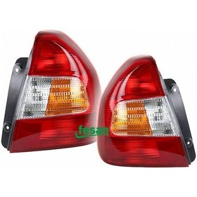 Resim Hyundai Accent Milenyum Kasa Sağ + Sol Arka Stop Lamba 2000--2002 