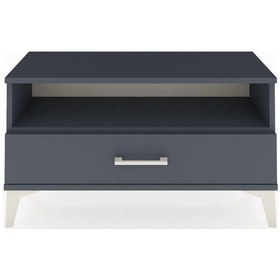 Resim Arges Şifonyer Tek Raflı Tek Çekmeceli 88x30x48 Antrasit-antr... Antrasit 