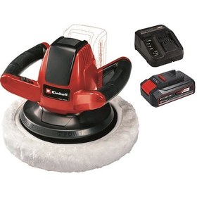 Resim Einhell CE-CB 18/254 Li Polisaj Makinesi + 2.5 Ah Starter Kit 