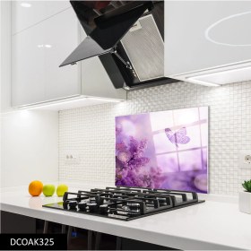 Resim Olinpa Cam Ocak Arkası Koruyucu | Kelebek 