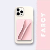 Resim FARCY Telefon Ruj Tutucu Lip Case 3M Yapışkan Silikon Ruj Tutucu 