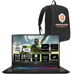 Resim MSI Katana 17 i5 12450H 8GB 512GB SSD RTX4060/8GB 17.3" FHD 144HZ 