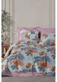 Resim Baskılı Pike Takımı Tek Kişilik Garden Yeşil Yeşil 