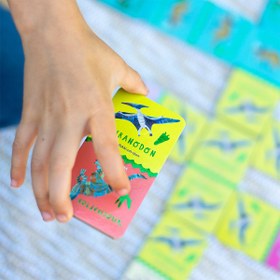 Resim Eeboo Shiny Domino Oyunu - Dinosaurs - 3 YAŞ VE ÜZERİ 