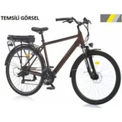 Resim Corelli Acero Elektrikli Erkek Şehir Bisikleti 49cm Md 28 Jant 21 Vites Metallıc Grey Metallıc Grey 