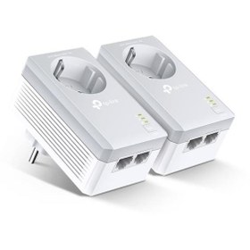 Resim Tp-Link TL-PA4020P KIT 600 Mbps Priz Soketli Powerline Adaptör 