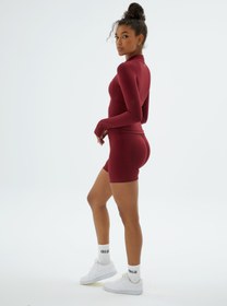 Resim Rise Scrunch Pro Şort - Velvet Red - Velvet Red / XS 